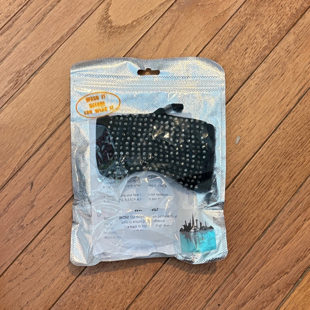 Black Studded mask beatiful